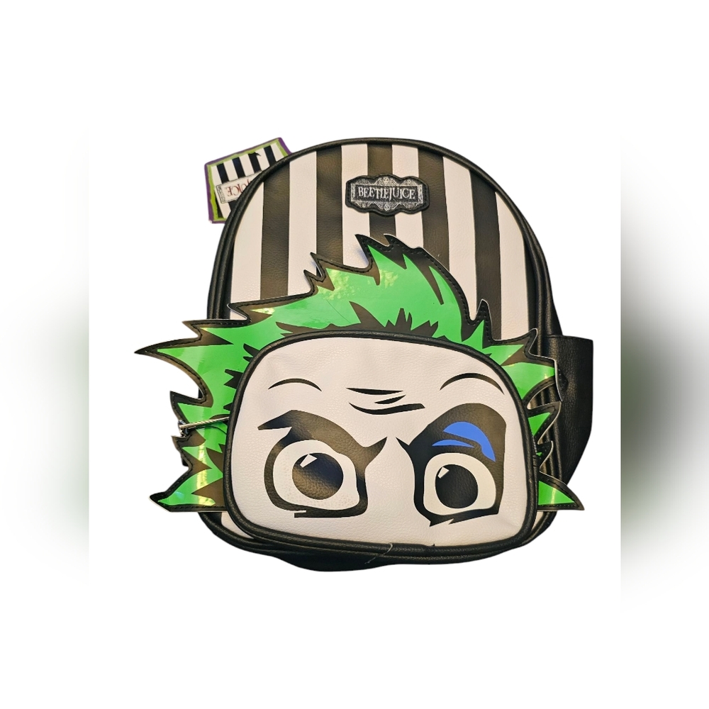 Beetlejuice mini backpack and slippers